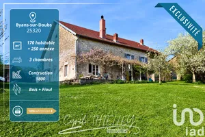 Maison de village à Byans-sur-Doubs (25320)