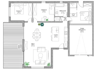 Building plot in Rezé (44400)