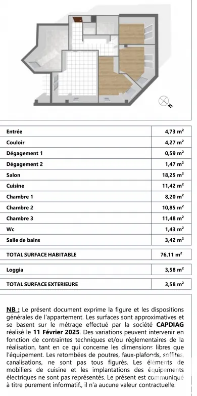 Appartement à Torcy (77200) — 17/18