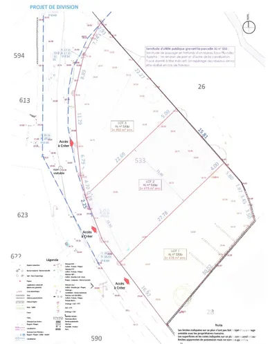 Building plot at Thouaré-sur-Loire (44470)