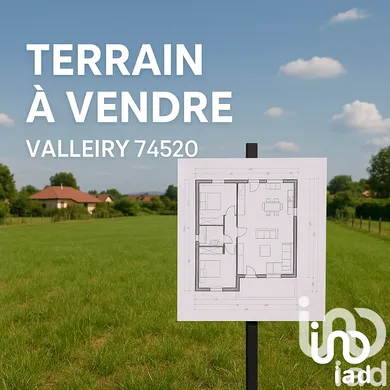 Terrain à bâtir à Valleiry (74520)