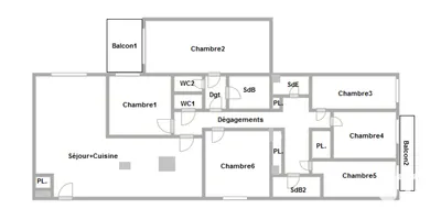 Appartement à Choisy-le-Roi (94600)