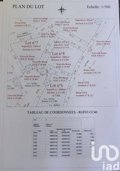 Building plot at Razès (87640) — 5/6