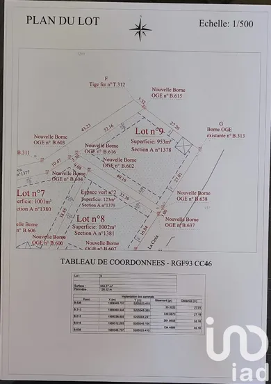 Building plot at Razès (87640) — 5/6