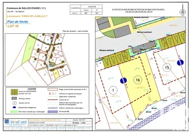 Building plot in Salles-d'Aude (11110)