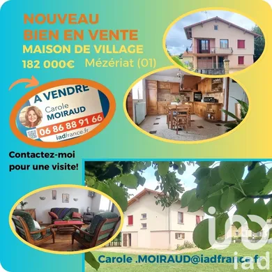 Maison à Mézériat (01660)