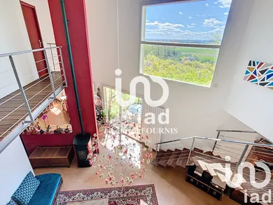 Architectural house at Puilacher (34230)