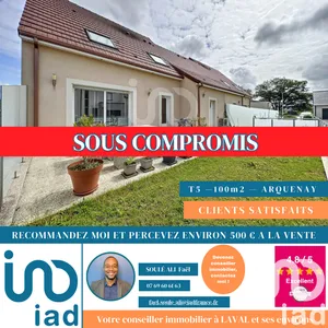 Maison à Meslay-du-Maine (53170)