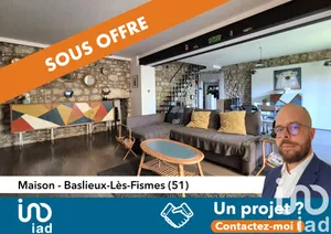Maison de village à Baslieux-lès-Fismes (51170)