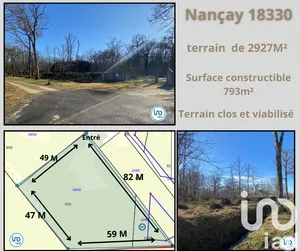 Terrain à bâtir à Nançay (18330)