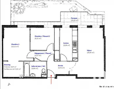Apartment at Arcueil (94110)
