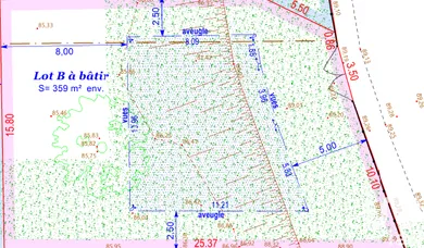 Terrain à bâtir à Marcoussis (91460)