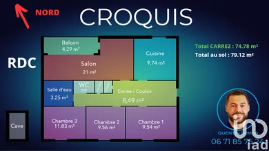 Apartment in Bayonne (64100)