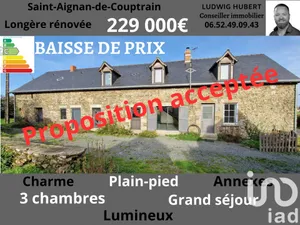 House at Saint-Aignan-de-Couptrain (53250)