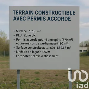 Terrain à Meaux (77100)