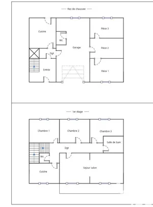 Detached house at Chelles (77500)