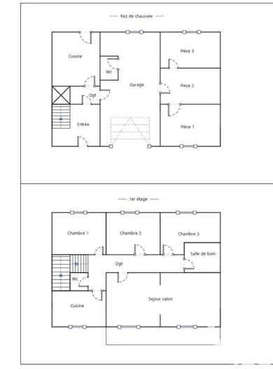Detached house at Chelles (77500)