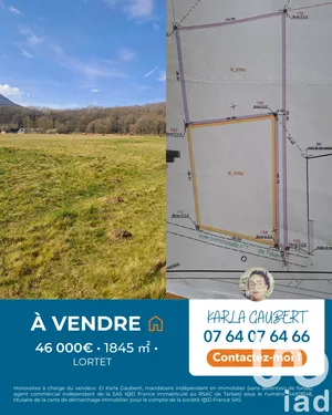 Building plot at Lortet (65250)