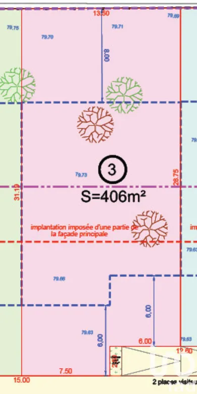 Terrain à bâtir à Champcueil (91750)