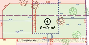 Building plot at Champcueil (91750)