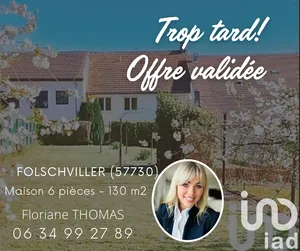 Maison à Folschviller (57730)