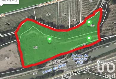 Terrain agricole à Blomac (11700)