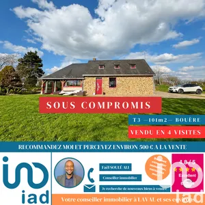Maison de campagne à Bouère (53290)