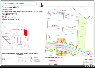 Terrain à Merfy (51220)