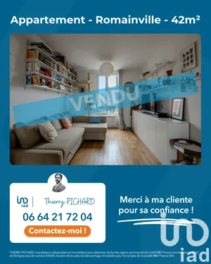 Apartment at Romainville (93230)