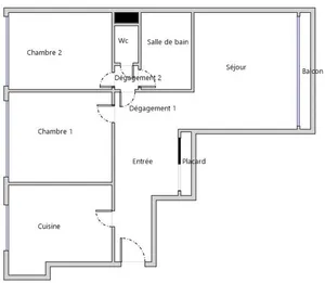 Apartment at Saint-Maur-des-Fossés (94100)