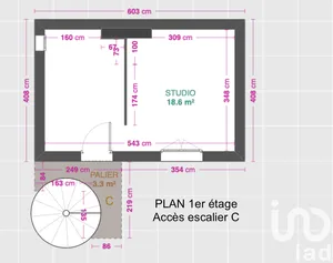 Apartment in Paris (75018)