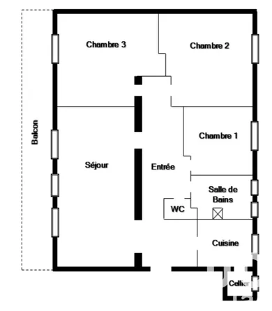 Apartment in Nogent-sur-Oise (60180)