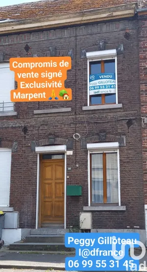 Maison de ville à Marpent (59164)