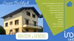 Maison à Saint-Baldoph (73190)