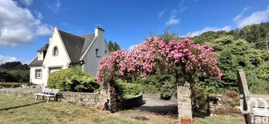Traditional house at Langonnet (56630)