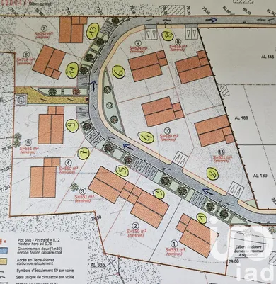 Building plot at Fléac (16730)