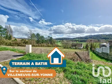 Terrain à bâtir à Villeneuve-sur-Yonne (89500)