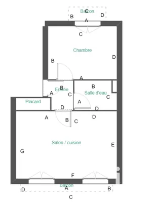 Apartment at Hendaye (64700)