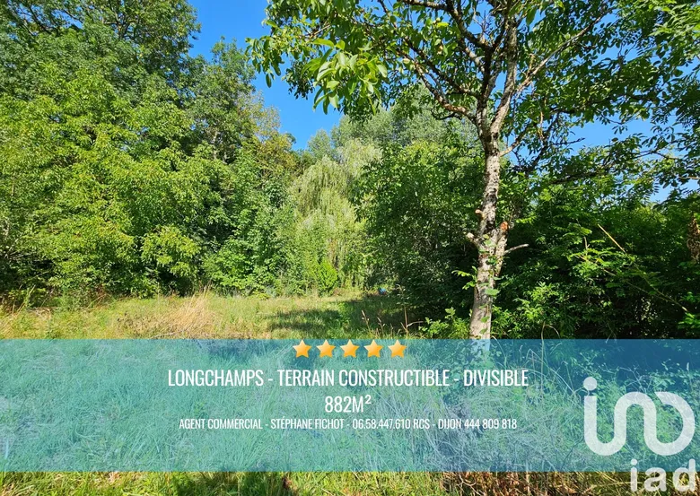 Terrain à bâtir à Longchamp (21110) · 60 000 €