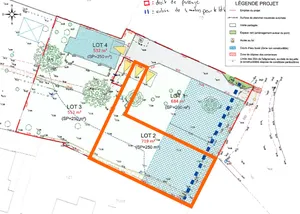 Building plot at Loireauxence (44370)