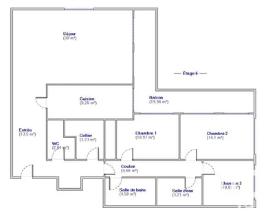 Apartment in Bordeaux (33000)