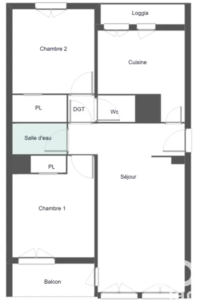 Apartment in Toulouse (31400)