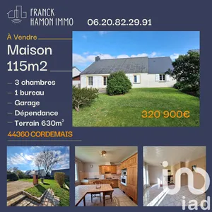 Maison à Cordemais (44360)