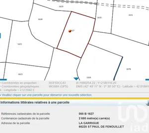 Farm land at St paul de fenouillet (66220)