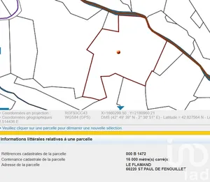 Farm land at Saint paul de fenouillet (66220)