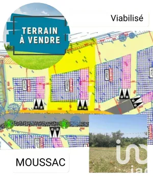 Terrain à bâtir à Moussac (30190)