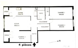 Appartement à Pantin (93500)