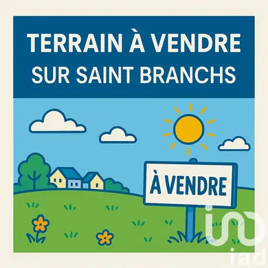 Terrain à bâtir à Saint-Branchs (37320)