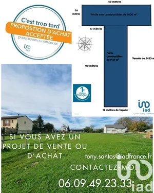 Building plot in Brin-sur-Seille (54280)