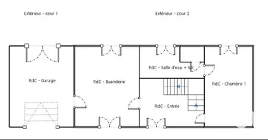 Maison de village à Saint-Macaire (33490) — 5/21